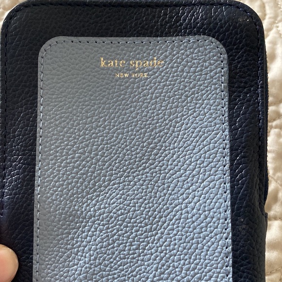NWOT Kate Spade blue phone crossbody - Picture 2 of 4